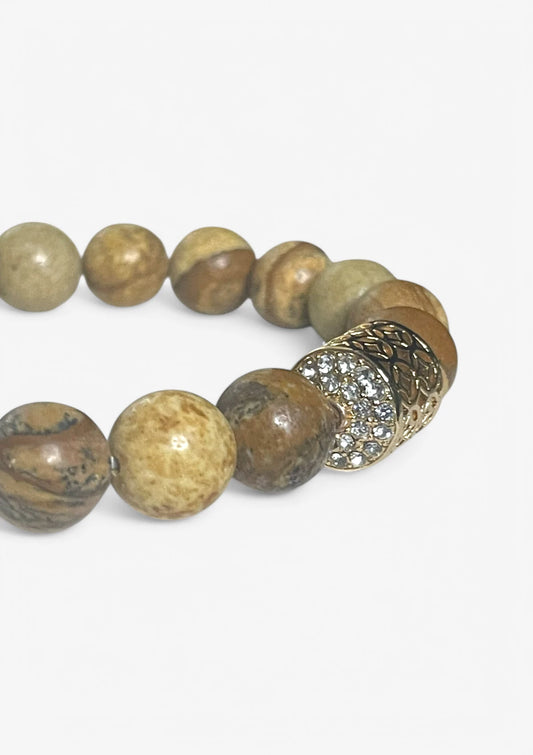 Jasper Beads Bracelet
