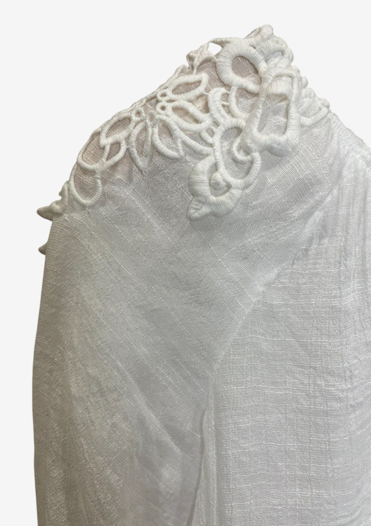 Long Sleeve Sheer Blouse