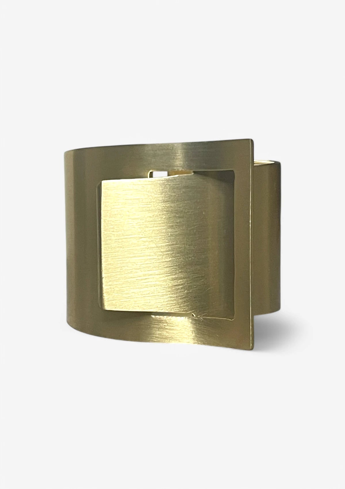 Brushed Buckle Bracelet