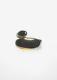 Gold Stainless Steel Dome Ring