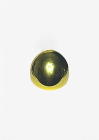 Gold Chunky Dome Ring