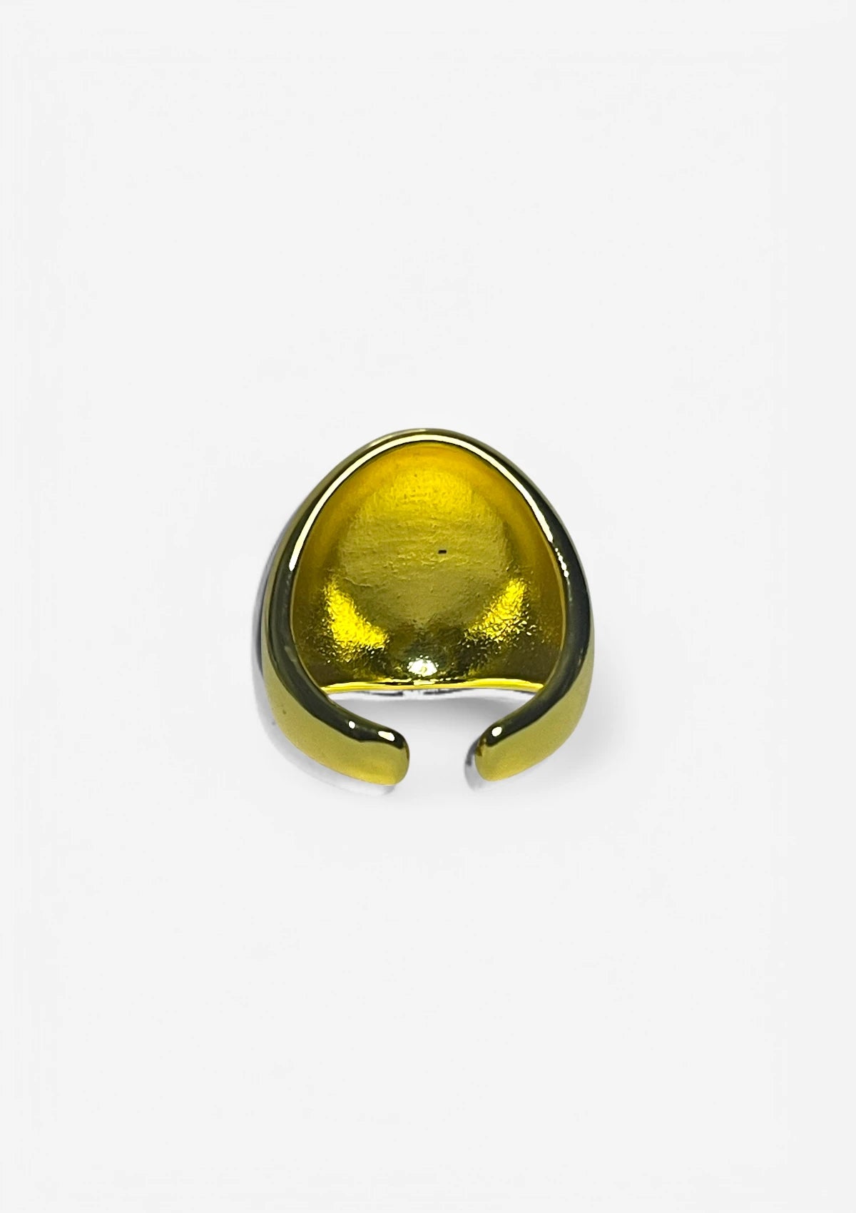 Gold Chunky Dome Ring