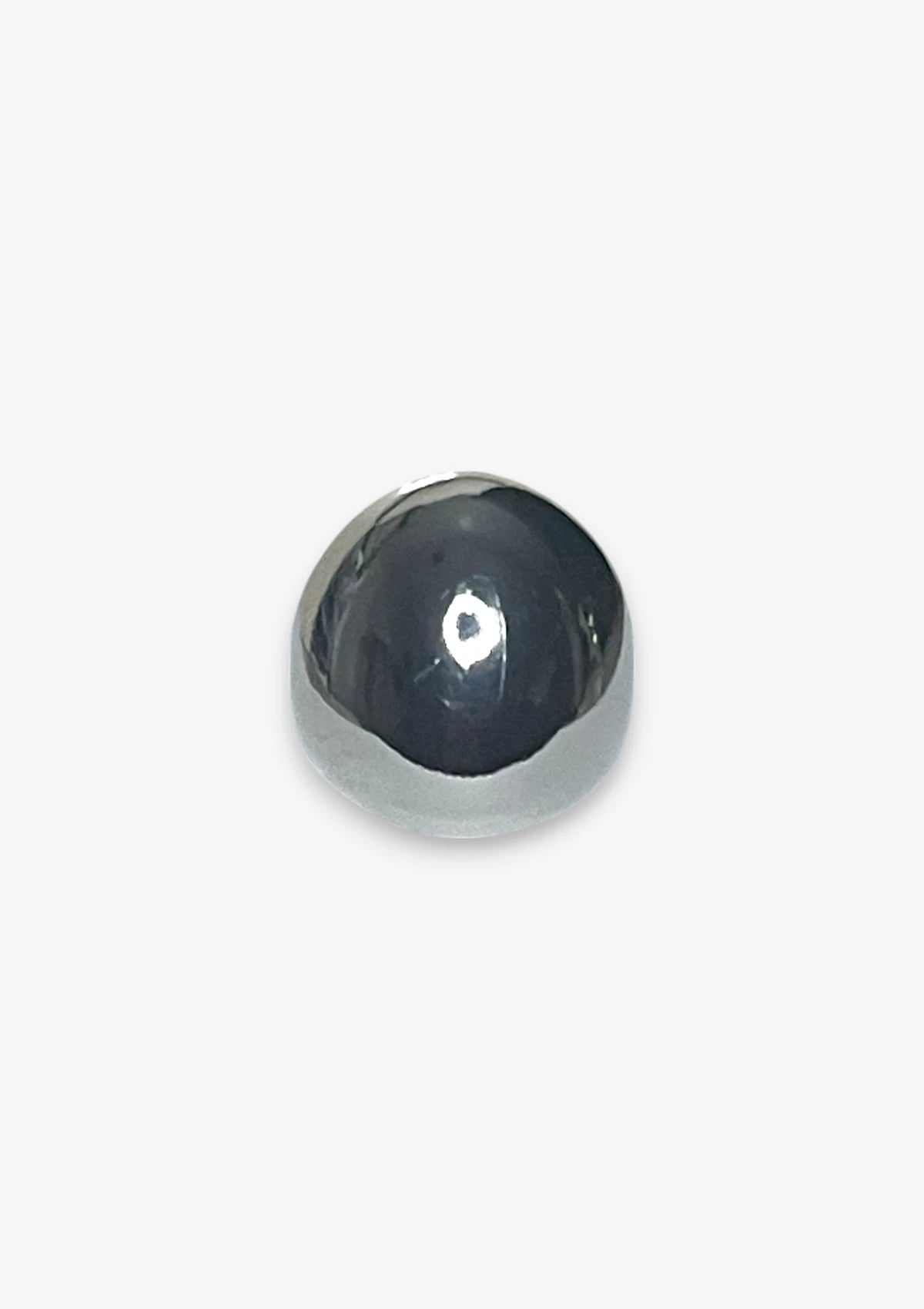 Silver Chunky Dome Ring