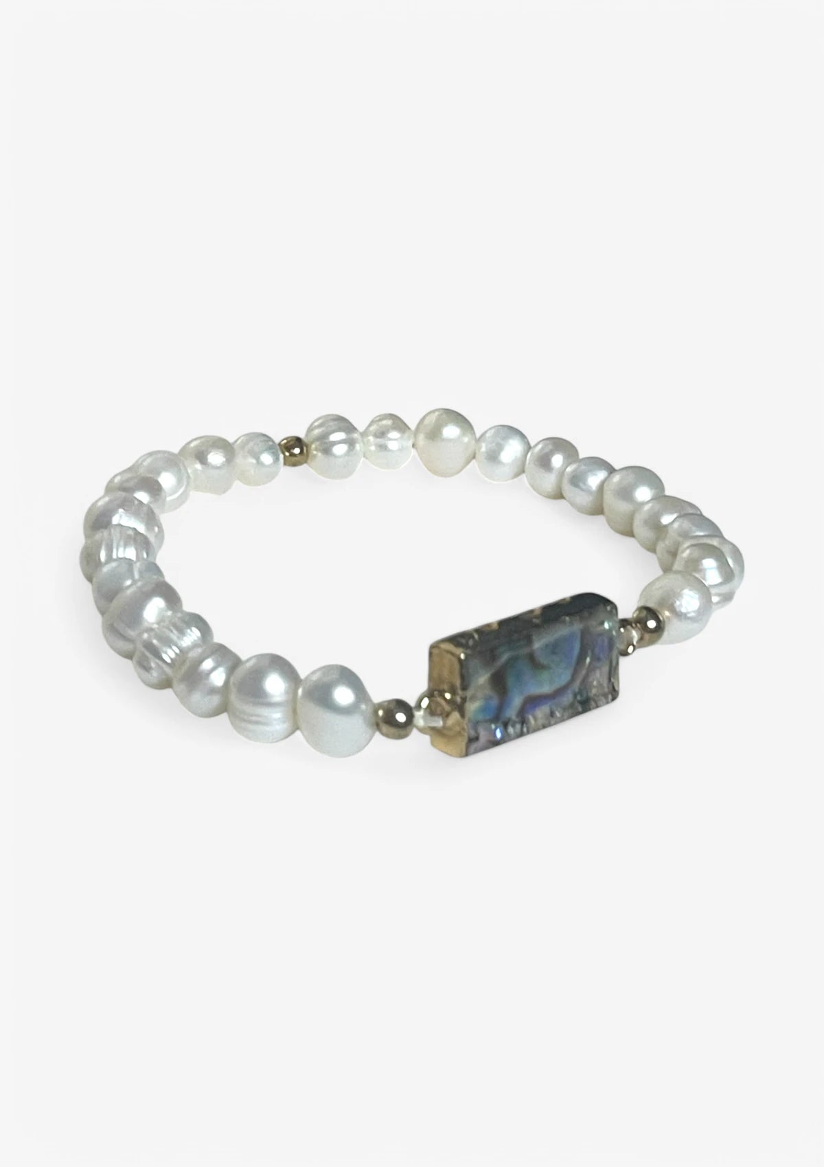 Fresh Water Pearl/Abalone Bracelet