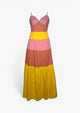 Multi Color Tiered Maxi Dress