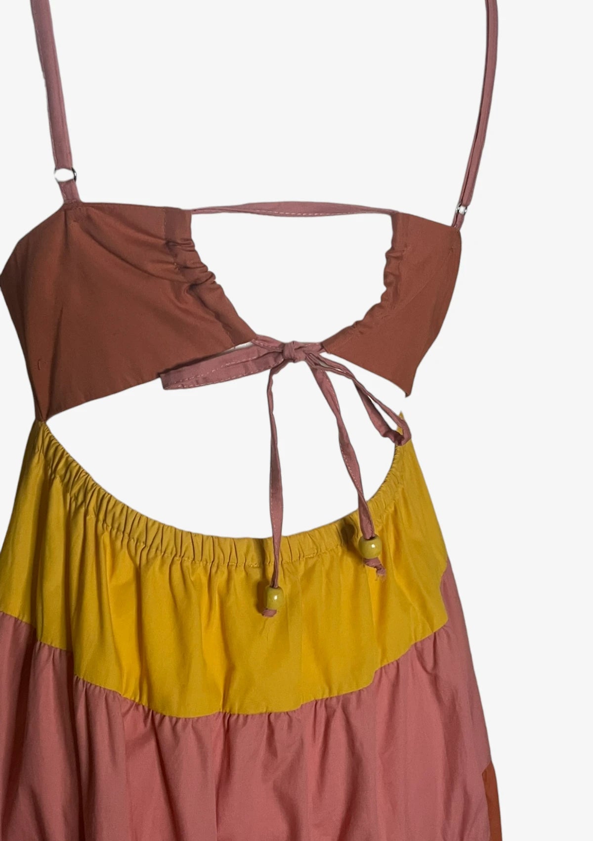 Multi Color Tiered Maxi Dress