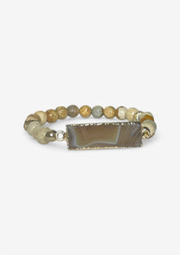 Jasper /Agate Beads Bracelet