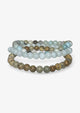 Amazonite/Jasper Multi Beads Bracelet