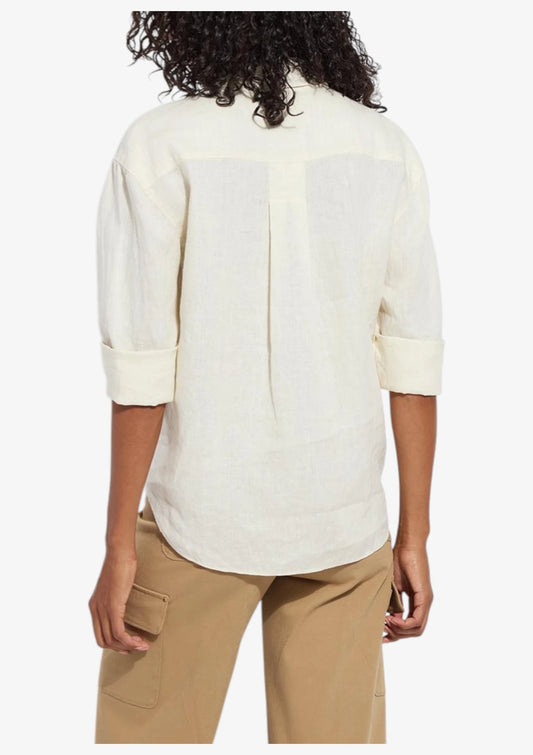 Rose Roll Tab Utility Shirt